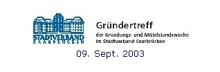 Gründertreff 2003