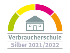 Logo Verbraucherschule Silber
