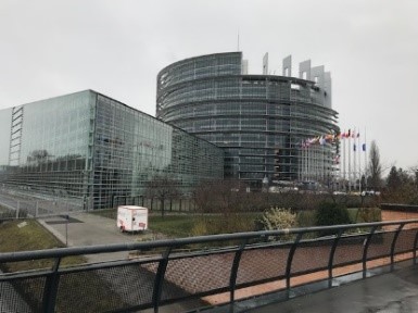 Parlament in Straßburg
