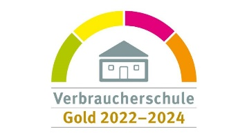 Logo Verbraucherschule Gold