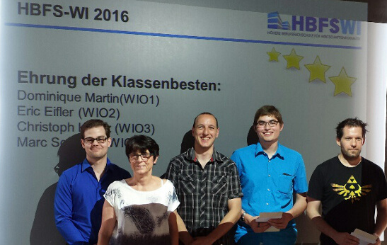 Klassenbeste HBFSWI 2016